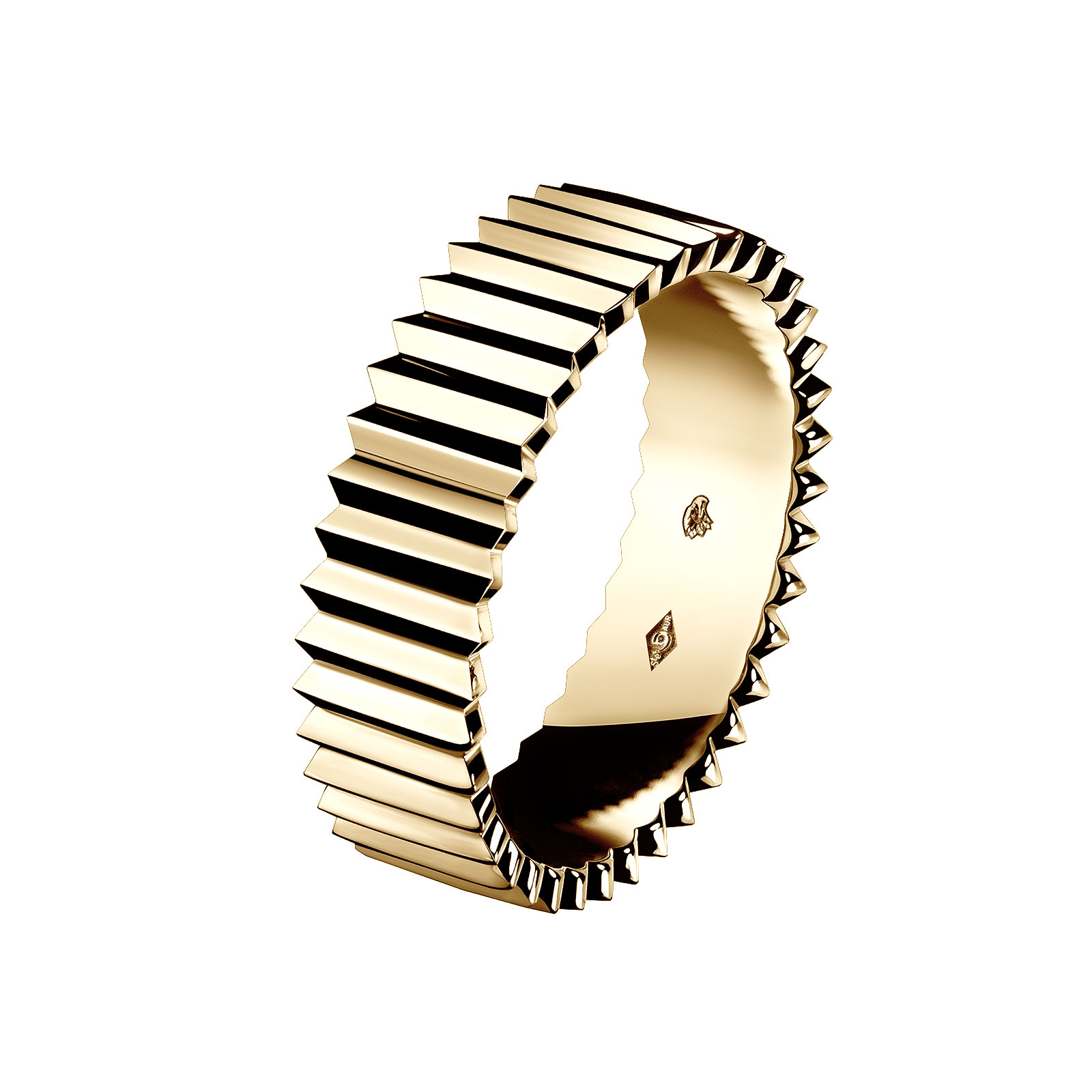 Ring Yellow gold Entaille M 1