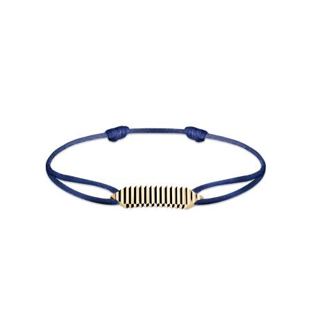 Kordel-Armband Gelbgold