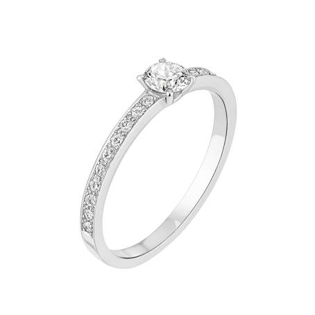 Milady Platinum Diamond Ring