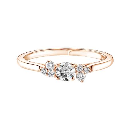 Bague Or rose Diamant Baby EverBloom