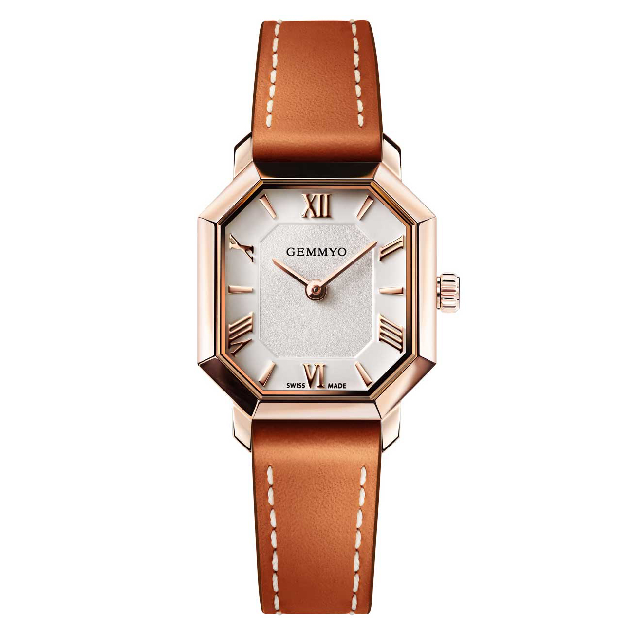 Rose Steel Prima Watch simple leather